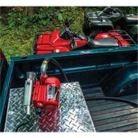 Pompe de transfert de carburant 12 V CC avec pistolet We Share Industrial Supply