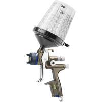 Pistolet de peinture de premi&egrave;re qualit&eacute; pour peinture automobile avec psi num&eacute;rique X5500 RP 1,3 I RPS D, Entr&eacute;e d'air 1/4" NPT, 10,24 pi³/min, Capacit&eacute; 0,6 L/0,9 L, 0,17 psi We Share Industrial Supply