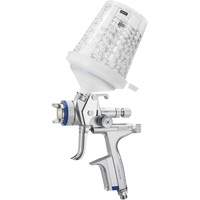 Pistolet de peinture 5000 B RP avec buse 1,2 et trois godets polyvalents RPS 0,3 l/0,6 l/0,9 L, Entr&eacute;e d'air 1/4" NPT, 10,24 pi³/min, Capacit&eacute; 0,3 L/0,6 L/0,9 L, 0,17 psi We Share Industrial Supply