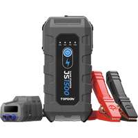 D&eacute;marreur d'appoint, survolteur, banque d'alimentation et lampe de poche JumpSurge1500 We Share Industrial Supply