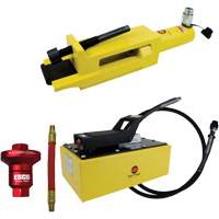 Ensemble de brise-talon pour pneus g&eacute;ants/&eacute;quipement de terrassement avec pompe hydraulique de 5 pintes We Share Industrial Supply