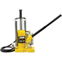 Cric-bouteille de s&eacute;rie Pro, 12 tonne(s), Air comprim&eacute;/hydraulique, 18-1/2" Hauteur &eacute;lev&eacute;e We Share Industrial Supply