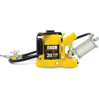 Cric bouteille de s&eacute;rie Pro "Shorty", 20 tonne(s), Air comprim&eacute;/hydraulique, 12-5/8" Hauteur &eacute;lev&eacute;e We Share Industrial Supply