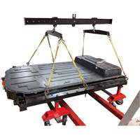 Chariot pour batterie de VE Ford capacit&eacute; de 3600 lb We Share Industrial Supply