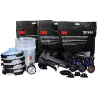 Syst&egrave;me de pistolet pulv&eacute;risateur Performance pour finition fine avec godets PPS, 13 pi³/min, 29 psi We Share Industrial Supply