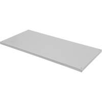 Tablette de rechange pour armoire d&eacute;montable, 30" x 15", Capacit&eacute; de 100 lb, Acier, Gris We Share Industrial Supply