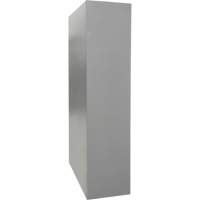 Hi-Boy Storage Cabinet, Steel, 4 Shelves, 72" H x 36" W x 18" D, Grey We Share Industrial Supply
