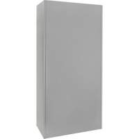 Armoire garde-robe, Acier, 36" la x 18" p x 72" h, Gris We Share Industrial Supply