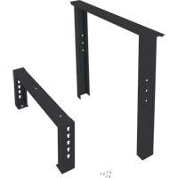 Pattes d'&eacute;tabli pour service industriel, Acier, 30" p x 34" h, Simple We Share Industrial Supply