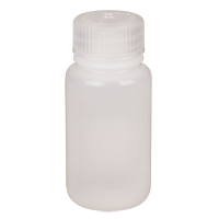 Wide-Mouth Bottles, Round, 2 oz., Plastic We Share Industrial Supply