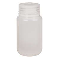 Wide-Mouth Bottles, Round, 4 oz., Plastic We Share Industrial Supply