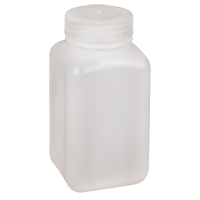 Easy-Grip Space-Saver Bottles, Square, 16 oz., Plastic We Share Industrial Supply