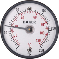 Thermom&egrave;tres de surface, Contact, Analogique, 0-250°F (-20-120°C) We Share Industrial Supply