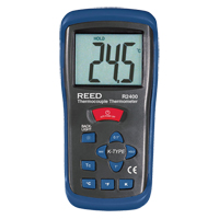 Thermom&egrave;tre &agrave; thermocouple avec certificat de calibration, Contact, Num&eacute;rique, -58-2000°F (-50-1300°C) We Share Industrial Supply