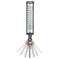 Thermom&egrave;tres industriels &agrave; angle variable, Contact, Analogique, 0-120°F (-17-49°C) We Share Industrial Supply