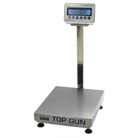 Top Gun Electronic Platform Scales, 18" L x 12" W, 150 lbs. Capacity We Share Industrial Supply