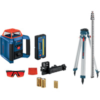 Revolve2000 Self-Leveling Horizontal Rotary Laser Kit, 2000' (609.6 m), 670 Nm We Share Industrial Supply