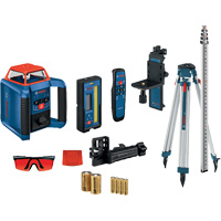Revolve2000 Self-Leveling Horizontal/Vertical Rotary Laser Kit, 2000' (609.6 m), 670 Nm We Share Industrial Supply