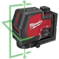 Laser vert &agrave; lignes crois&eacute;es et points daplomb rechargeable par USB Redlithium 21 We Share Industrial Supply