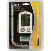 Premium Meat Thermometer & Timer, Contact, Digital, -4-122°F (-20-50°C) We Share Industrial Supply
