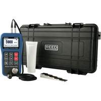 Thickness Gauge Kit, Digital Display, Ultrasound, 0.03" - 15.7" (0.65 mm - 400.0 mm) Range We Share Industrial Supply