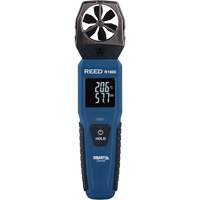 An&eacute;mom&egrave;tre &agrave; h&eacute;lices Bluetooth Smart Series, Enregistrement des donn&eacute;es, Gamme de v&eacute;locit&eacute; d'air de 0,6 - 25 m/sec/118 - 4921 pi/min/2,1 - 90 km/h/1,3 - 55,9 mi/h We Share Industrial Supply