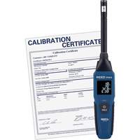Thermo-hygrom&egrave;tre Bluetooth Smart Series avec certificat de calibration, 0,0% - 100% RH, -4°- 140° F (-20° - 60° C) We Share Industrial Supply