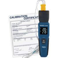 Thermom&egrave;tre &agrave; thermocouple Blueetooth Smart Series avec certificat de calibration, Contact, Num&eacute;rique, -328-2501°F (-200-1372°C) We Share Industrial Supply