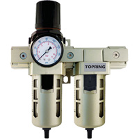 Filtre Airflo 400, r&eacute;gulateur et filtre coalescent, 1/2" NPT, 150 psi, Capacit&eacute; de 1,5 oz liq. We Share Industrial Supply