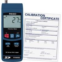 Vibrom&egrave;tre &agrave; enregistrement de donn&eacute;es avec certificat de calibration, 10% - 85% HR, 32°- 122° F ( 0° - 50° C ) We Share Industrial Supply