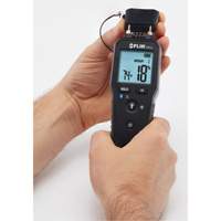 Pin Moisture Meter with Bluetooth&reg;, 1 - 99% Moisture Range We Share Industrial Supply