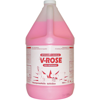 D&eacute;tergent liquide pour vaisselle V-Rose, Liquide, 4 L, Fraîcheur We Share Industrial Supply