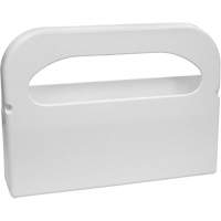 Distributeur de couvre-si&egrave;ges de toilettes pli&eacute;s en deux Health Gards We Share Industrial Supply