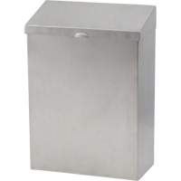 Health Gards&reg; Metal Menstrual Care Receptacle We Share Industrial Supply