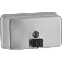 Distributeur de savon horizontal pour montage en surface, &agrave; pression, Capacit&eacute; de 1200 ml We Share Industrial Supply