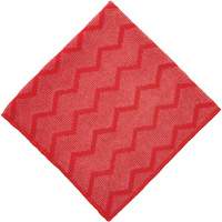 Chiffon de nettoyage Hygen , Microfibre, Rouge We Share Industrial Supply