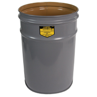 Cease-Fire&reg; Grey Smoking Receptacle Drum We Share Industrial Supply