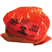 Sacs pour d&eacute;chets bio-m&eacute;dicaux Sure-Guard, Biorisque, 50" lo x 37" la, 2 mil We Share Industrial Supply