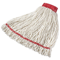 Web Foot&reg; Shrinkless Wet Mop, Antimicrobial, Yarn, 20 oz., Loop Style We Share Industrial Supply