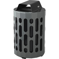 R&eacute;cipients &agrave; d&eacute;chets 2020 Stingray, M&eacute;tal, 42 gal. US We Share Industrial Supply