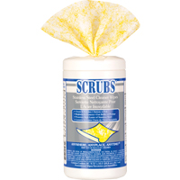 Lingettes nettoyantes pour l'acier inoxydable, 30 lingettes, 10-1/2" x 9-3/4" We Share Industrial Supply
