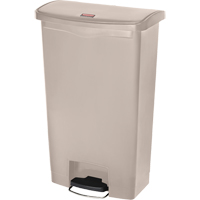 Contenant &agrave; d&eacute;chets Slim Jim , R&eacute;sine, Capacit&eacute; 18 gal. US We Share Industrial Supply