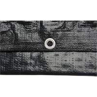 B&acirc;che, Usage industriel l&eacute;ger, Noir, 6' x 8' x 8 mils We Share Industrial Supply