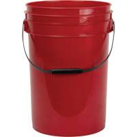 Seau &agrave; usage g&eacute;n&eacute;ral, Plastique, 5 gal. We Share Industrial Supply