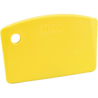 Mini Scraper, Yellow, 5-1/4" W x 7-3/10" L We Share Industrial Supply