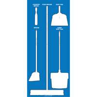 Tableau silhouett&eacute; sec Ultra Aluma-Lite (Anglais seulement) We Share Industrial Supply