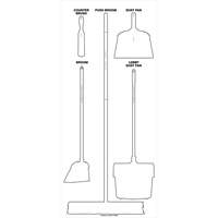 Tableau silhouett&eacute; sec Ultra Aluma-Lite (Anglais seulement) We Share Industrial Supply
