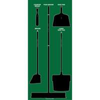 Tableau silhouett&eacute; sec Ultra Aluma-Lite (Anglais seulement) We Share Industrial Supply