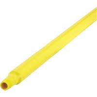 Ultra Hygiene Handle, Broom/Scraper/Squeegee, Yellow, Ergonomic, 59" L We Share Industrial Supply