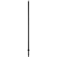 Manche de brosse pour plateforme, Brosse/Support &agrave; tampon, Noir, T&eacute;lescopique, 62"-113" lo We Share Industrial Supply